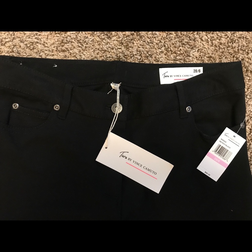 Two by Vince Camuto - Black Skinny Pants